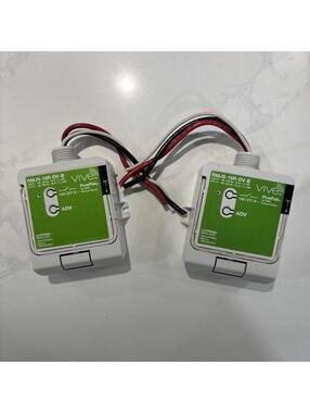 Lutron Vive RMJS-16R-DV-B 16A PowPak Relay Module 120/277v w/ Softswitch LOT (2)